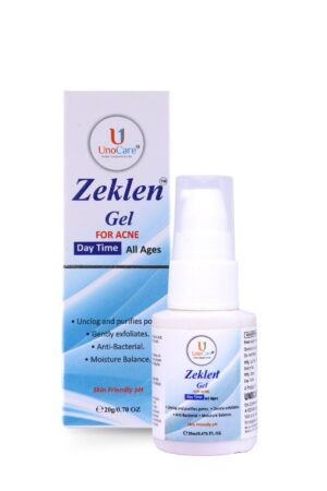 Zeklen Acne Gel - For Day Time use for all ages - 20ml